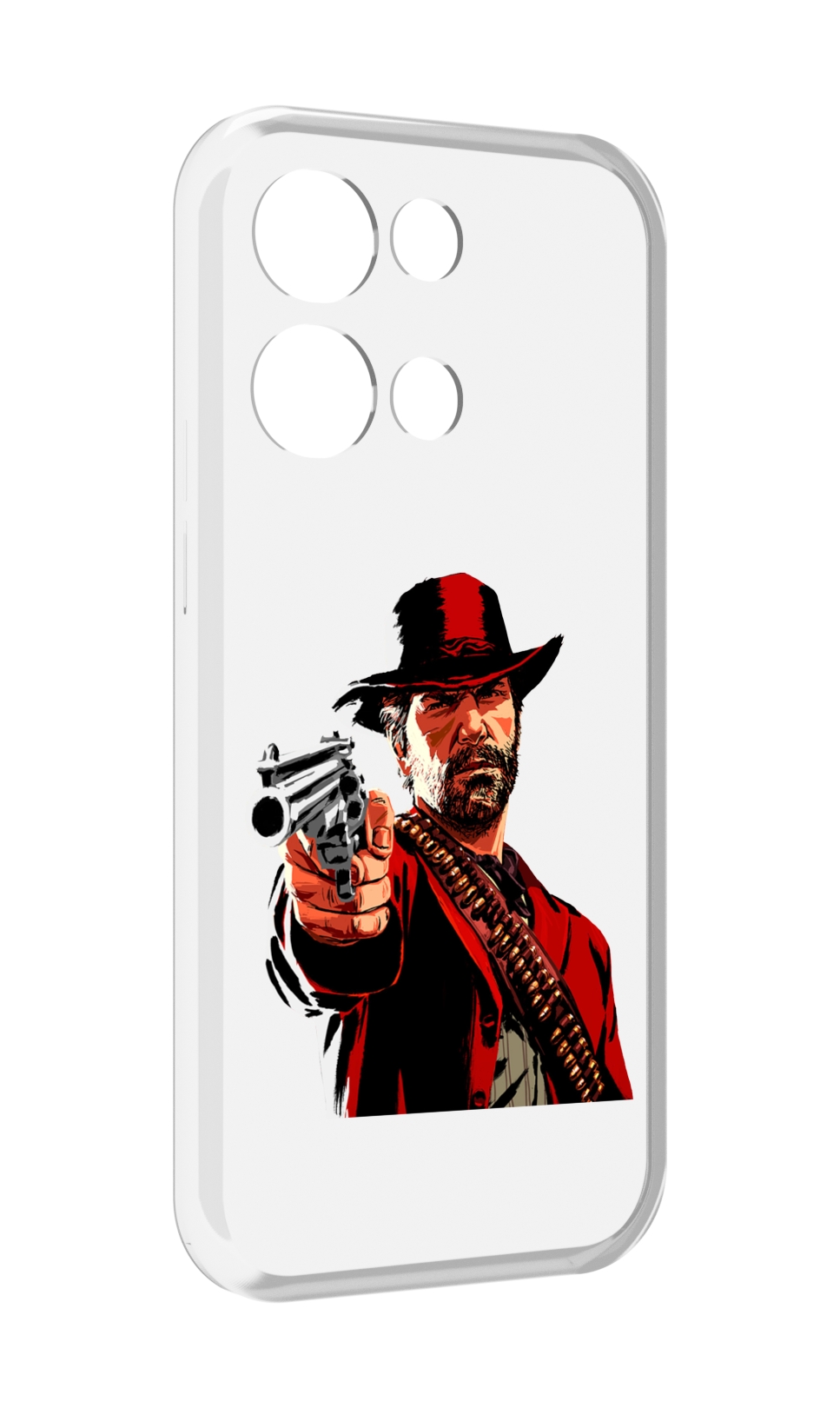 

Чехол MyPads Red-Dead-Redemption-2-РДР-2 для OPPO Reno8 Pro, Прозрачный, Tocco