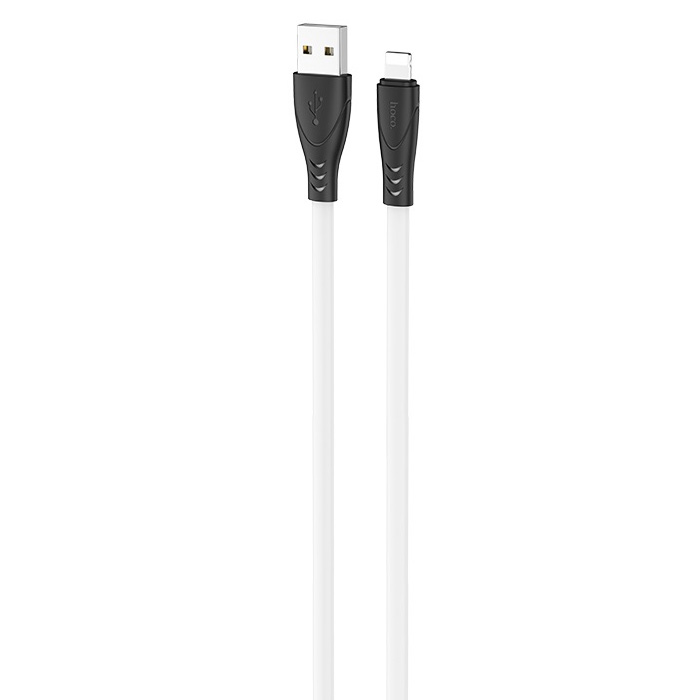 фото Кабель usb 2.0 a (m) - lightning (m) 1м hoco x42 soft - белый