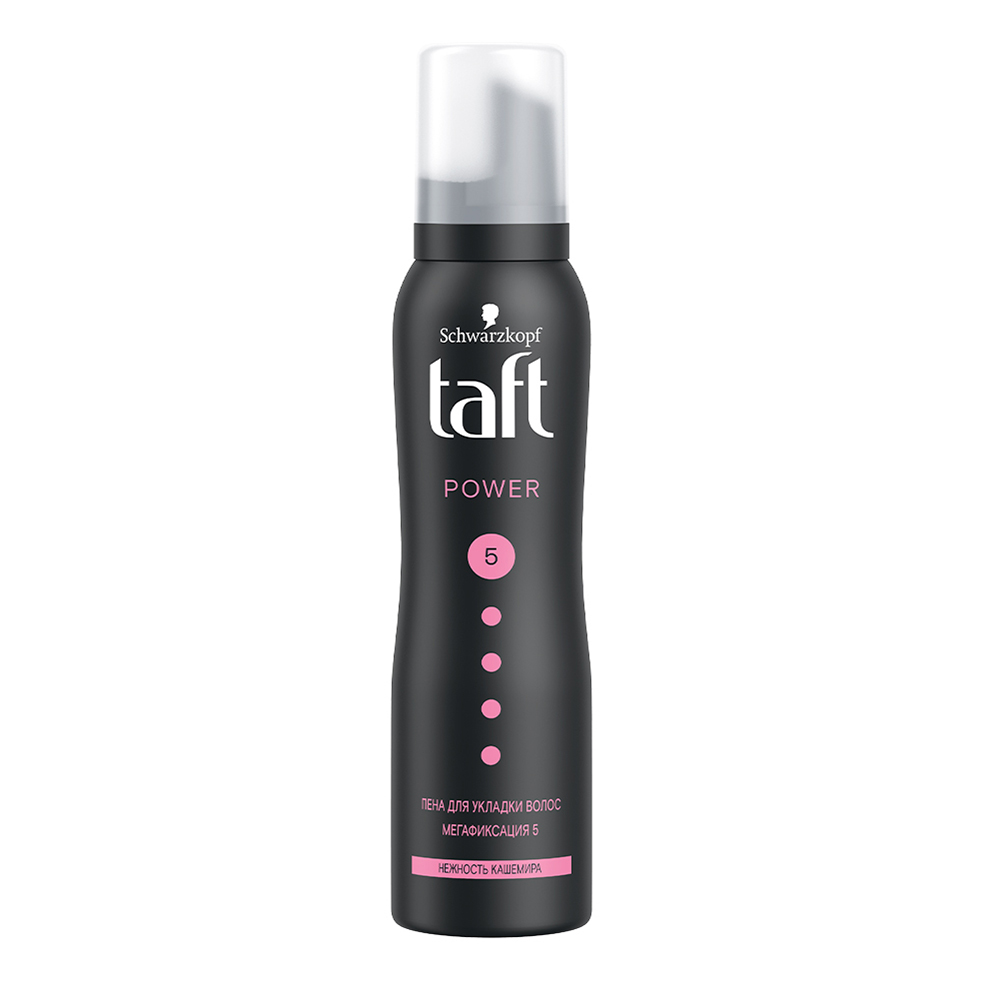Пенка Taft Power Нежность кашемира для сухих и поврежденных волос мегафиксация 150 мл