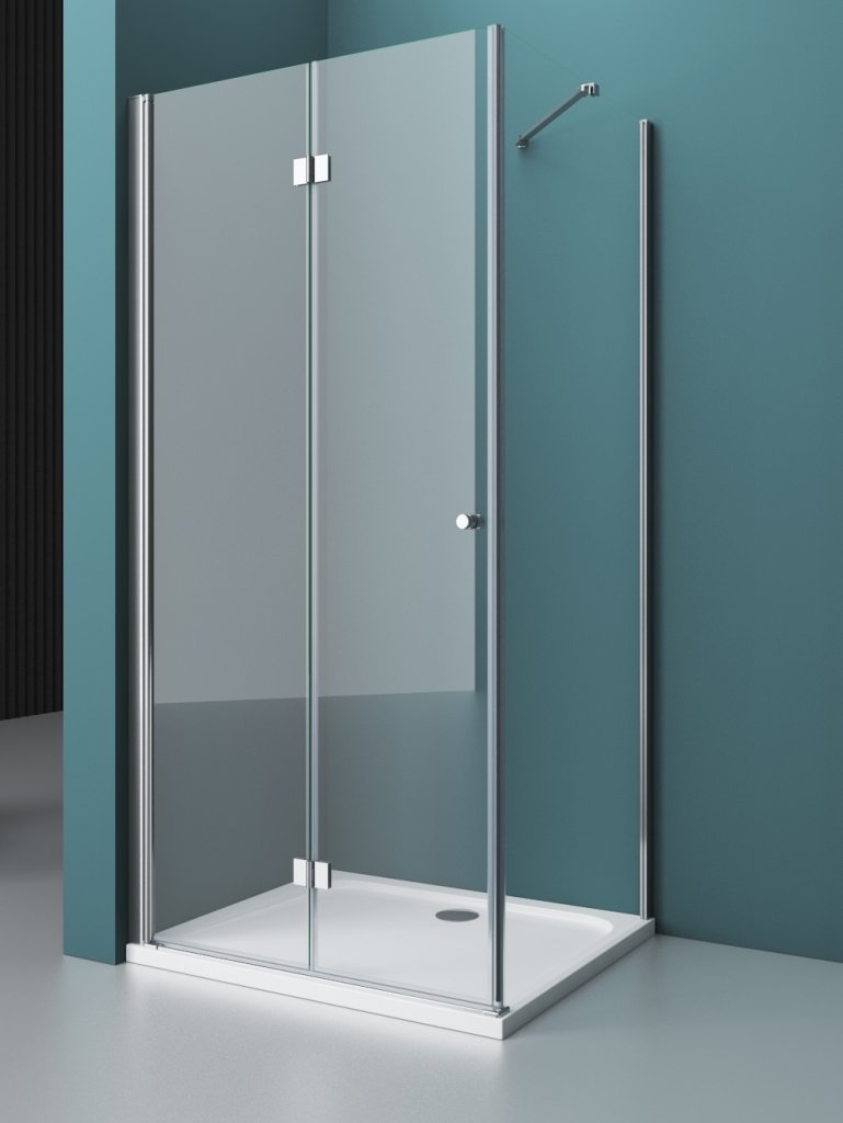 фото Belbagno душевой уголок belbagno albano ash 1 90/100 c cr