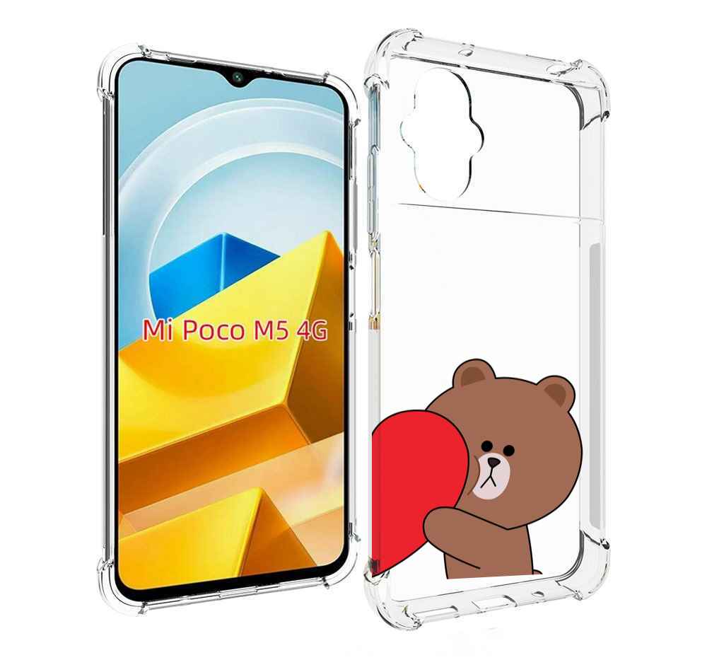 

Чехол MyPads Tocco для Xiaomi M5 медвежонок детский, Прозрачный, Tocco