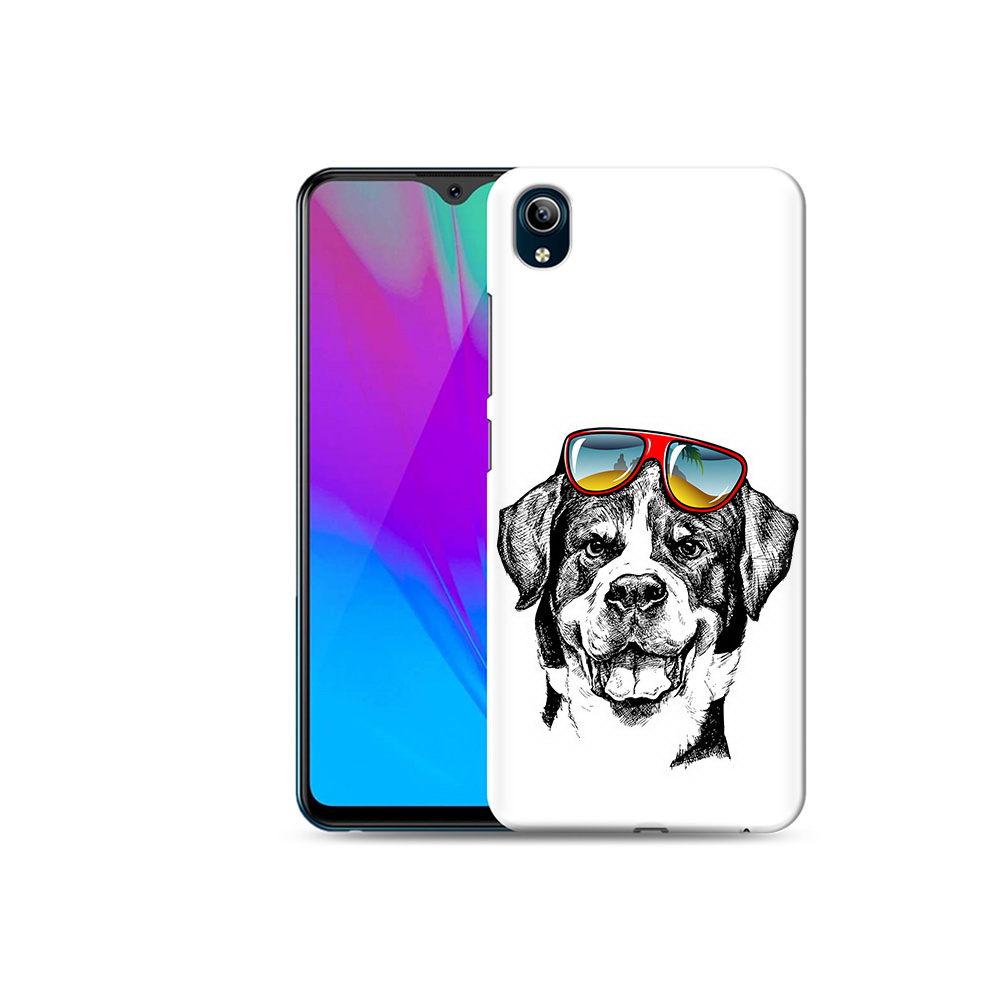 

Чехол MyPads Tocco для Vivo Y91C счастливая собака (PT156610.438.631), Прозрачный, Tocco