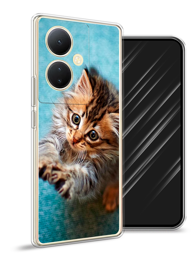 

Чехол Awog на Vivo Y78 5G (global)/V29 Lite, Бирюзовый;коричневый;белый, 268850-2