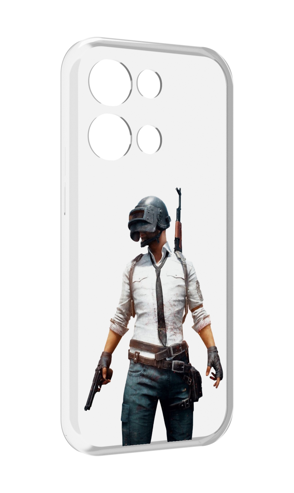 

Чехол MyPads PUBG-2 для OPPO Reno8 Pro, Прозрачный, Tocco