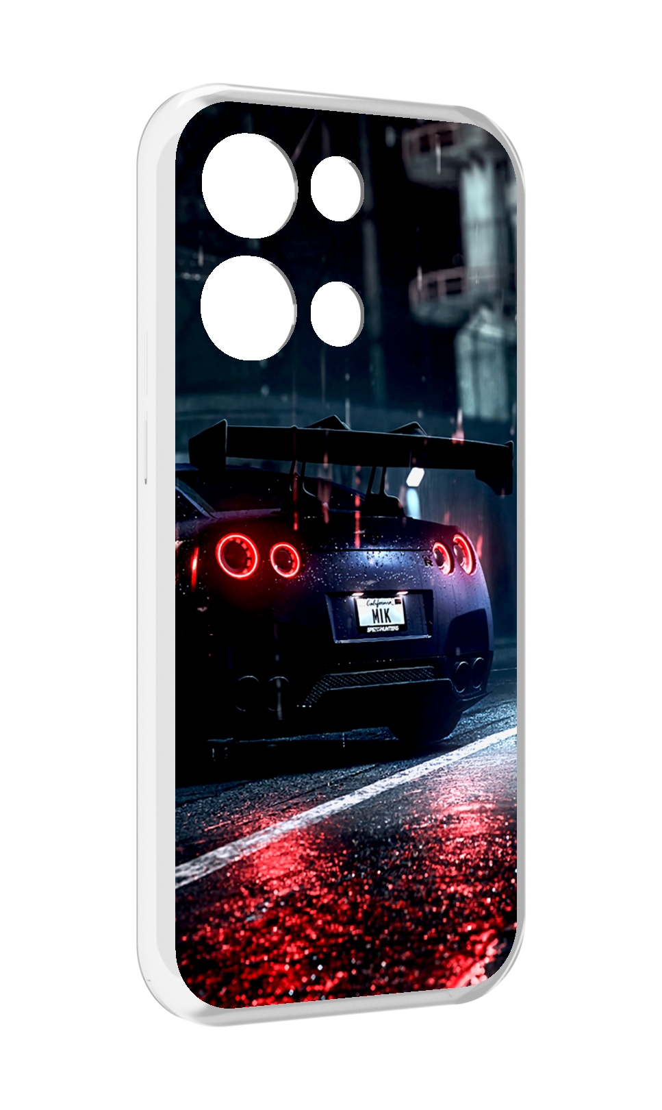 

Чехол MyPads Nissan Skyline для OPPO Reno8 Pro, Прозрачный, Tocco