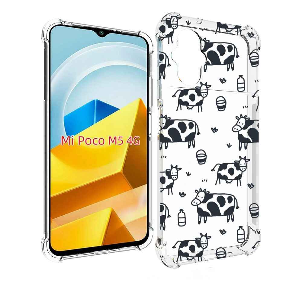 

Чехол MyPads Tocco для Xiaomi M5 маленькие-коровки, Прозрачный, Tocco