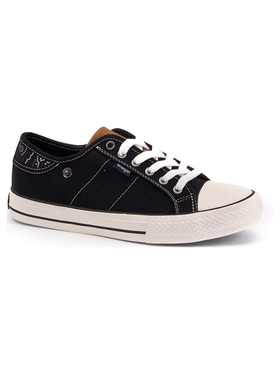 

Кеды женские Wrangler WL21500-062 черные 38 EU, WL21500-062