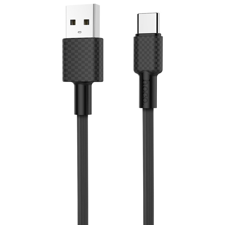 фото Кабель usb 2.0 a (m) - usb type-c (m) 1м hoco x29 superior style - черный