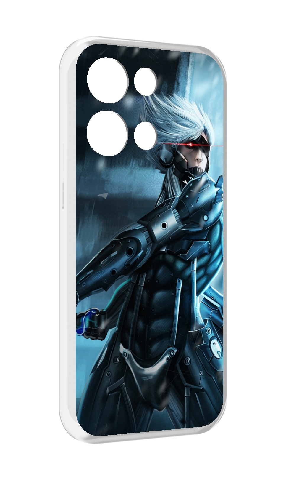 

Чехол MyPads Metal Gear Rising Revengeance для OPPO Reno8 Pro, Прозрачный, Tocco