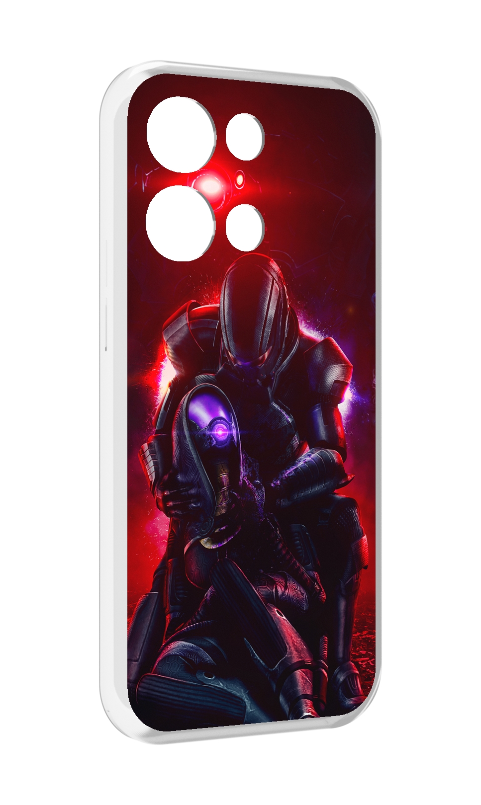 

Чехол MyPads Mass Effect для OPPO Reno8 Pro, Прозрачный, Tocco