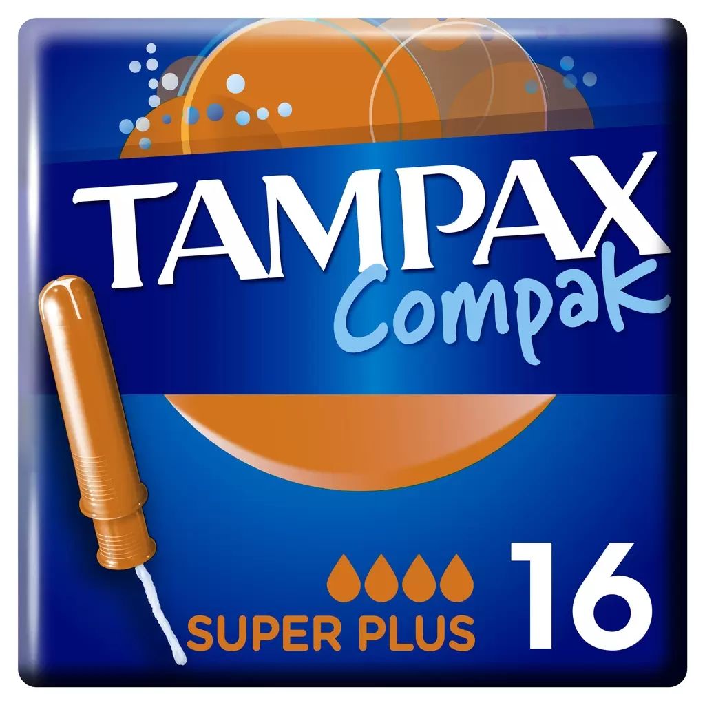 Тампоны Tampax Compak Super Plus 16 шт.