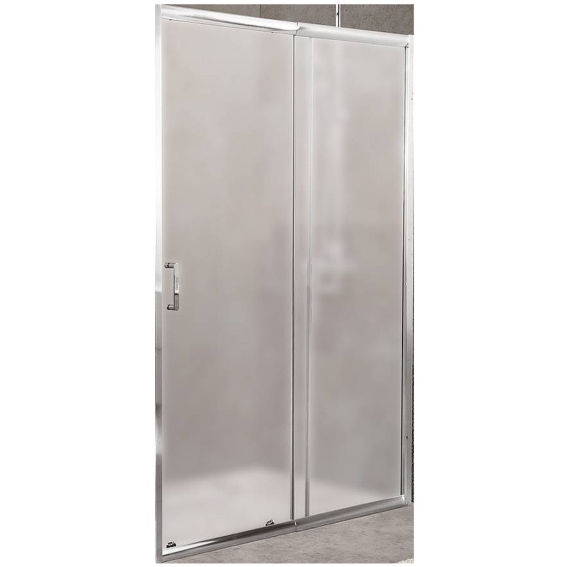 фото Belbagno душевая дверь в нишу belbagno unique bf-1-120/135-p-cr стекло punto