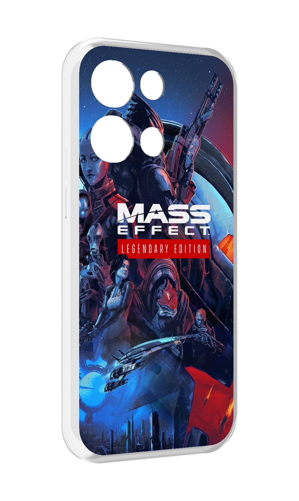 

Чехол MyPads Mass Effect Legendary Edition для OPPO Reno8 Pro, Прозрачный, Tocco