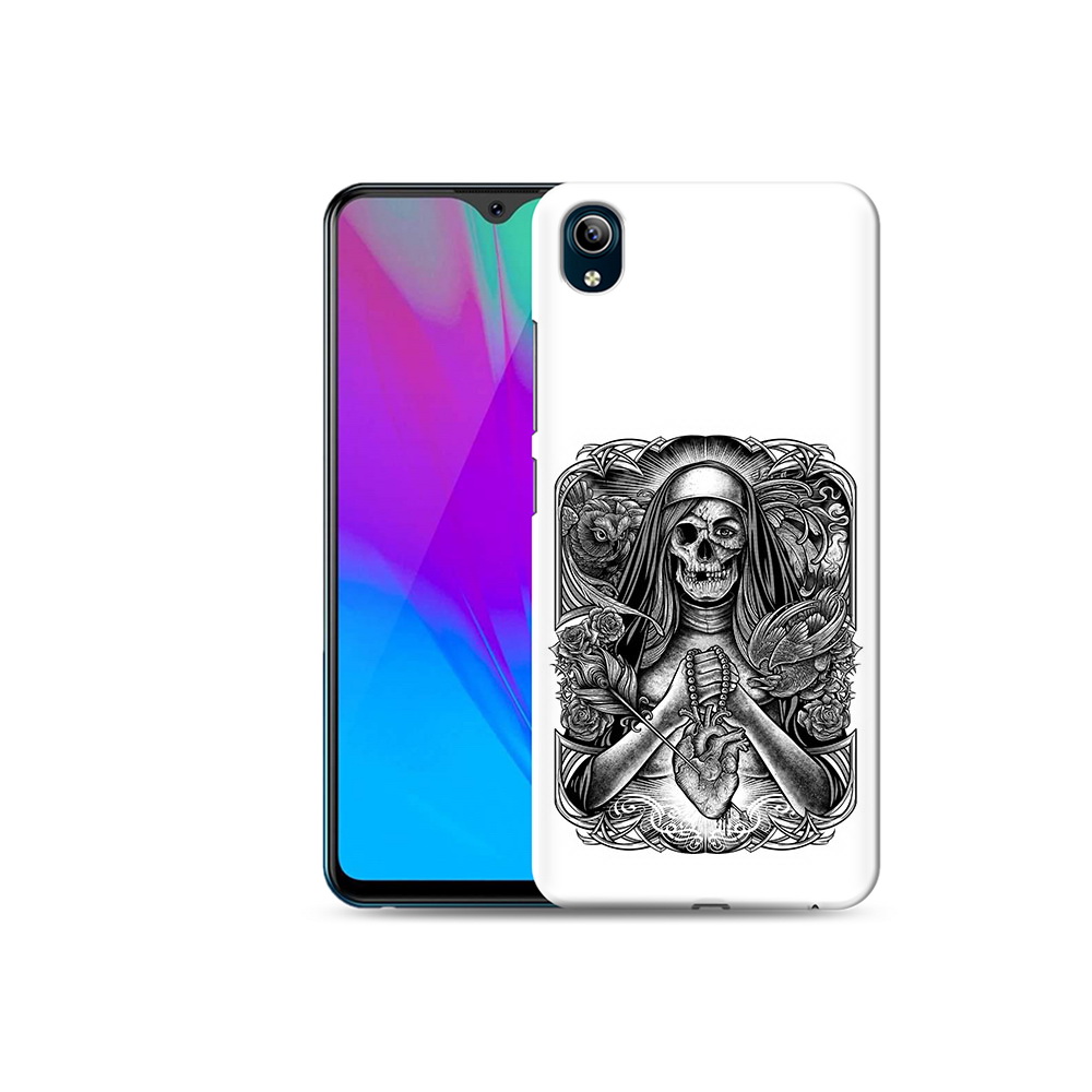 

Чехол MyPads Tocco для Vivo Y91C скелет с сердцем (PT156610.438.603), Прозрачный, Tocco