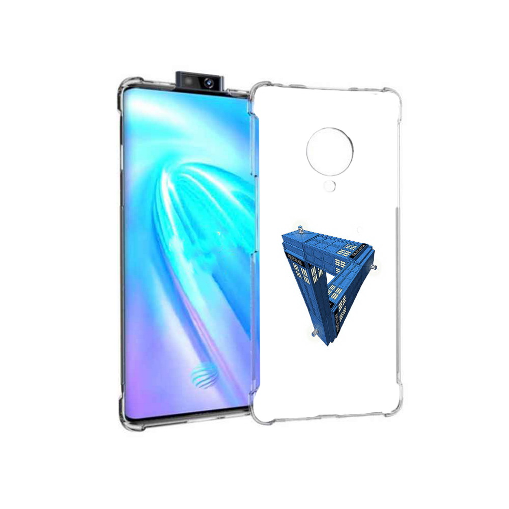 

Чехол MyPads Tocco для Vivo NEX 3 головолока абстракция (PT136035.381.291), Прозрачный, Tocco