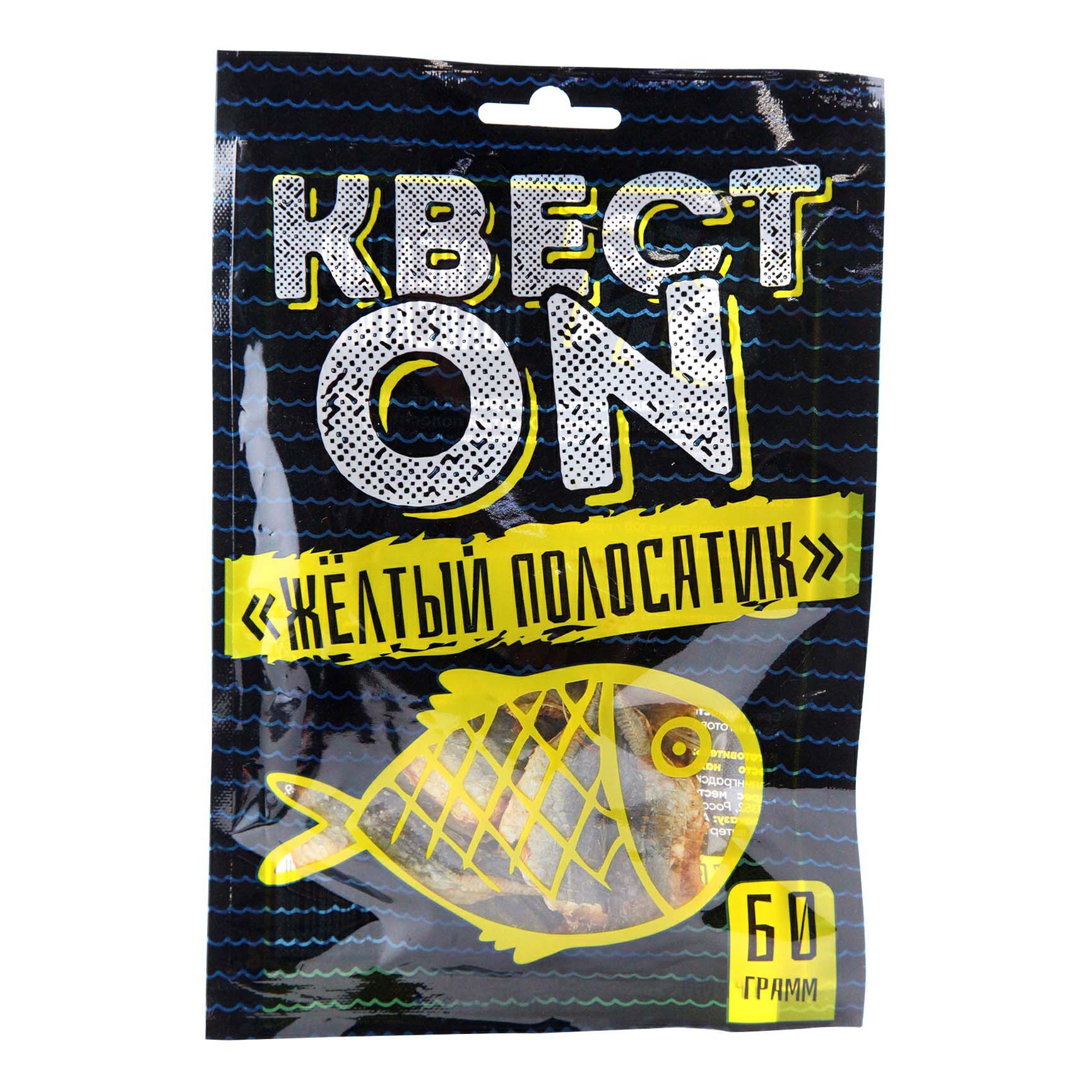 

Желтый полосатик КвестON 60 г
