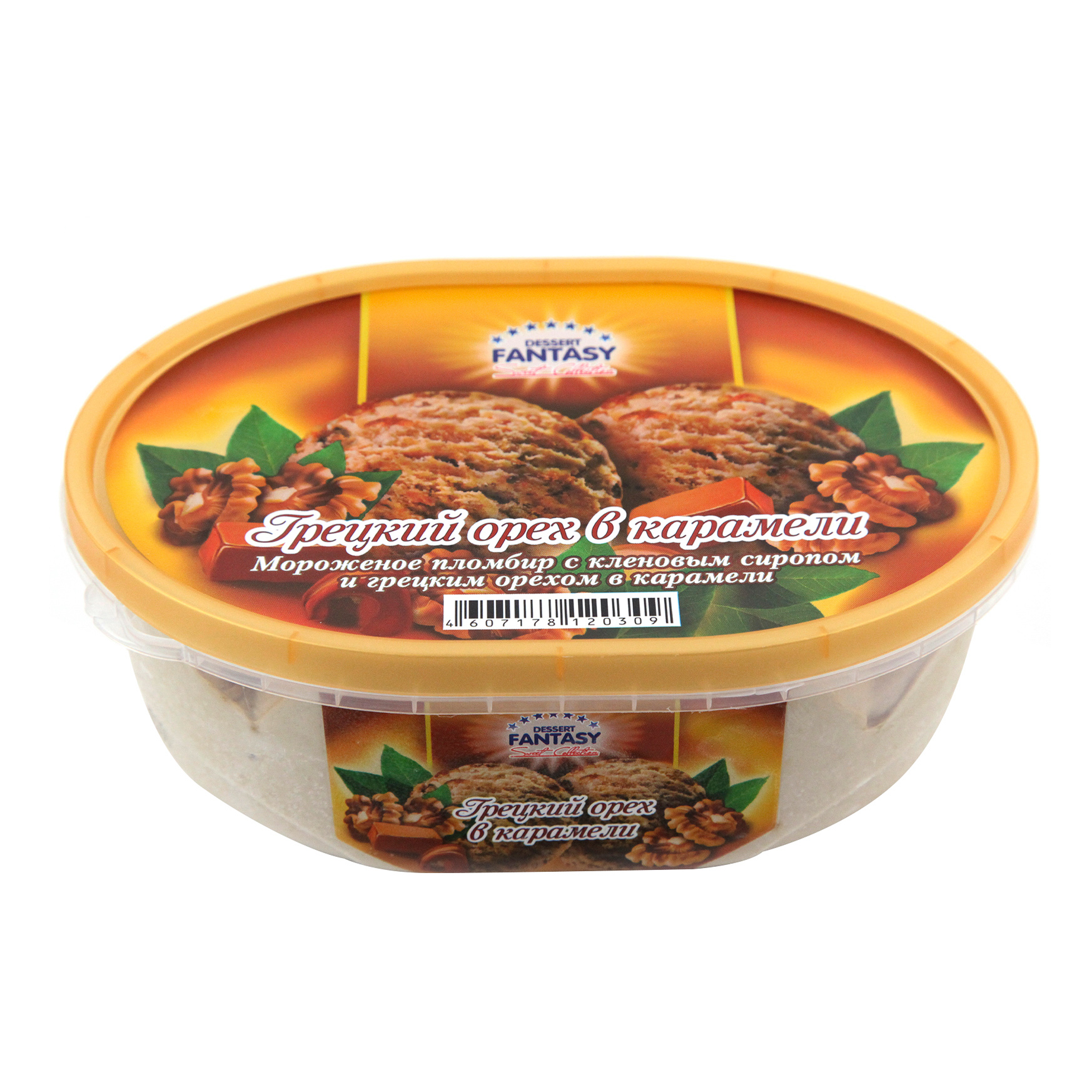 

Мороженое Desert Fantasy грецкий орех в карамели 450 г
