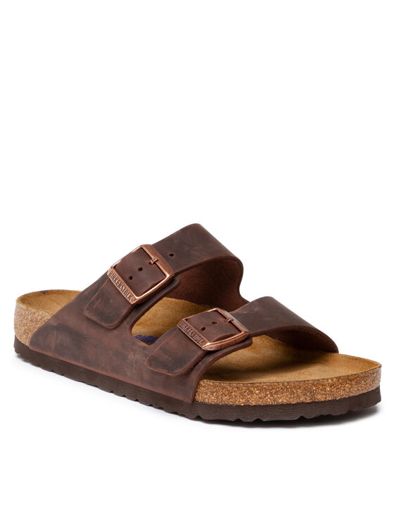 фото Шлепанцы arizona bs 0452761 birkenstock коричневый 41 eu