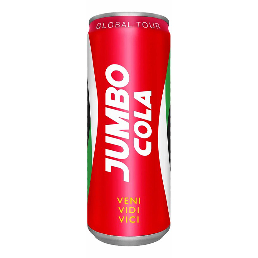 Газированный напиток Jumbo Кола 0,33 л