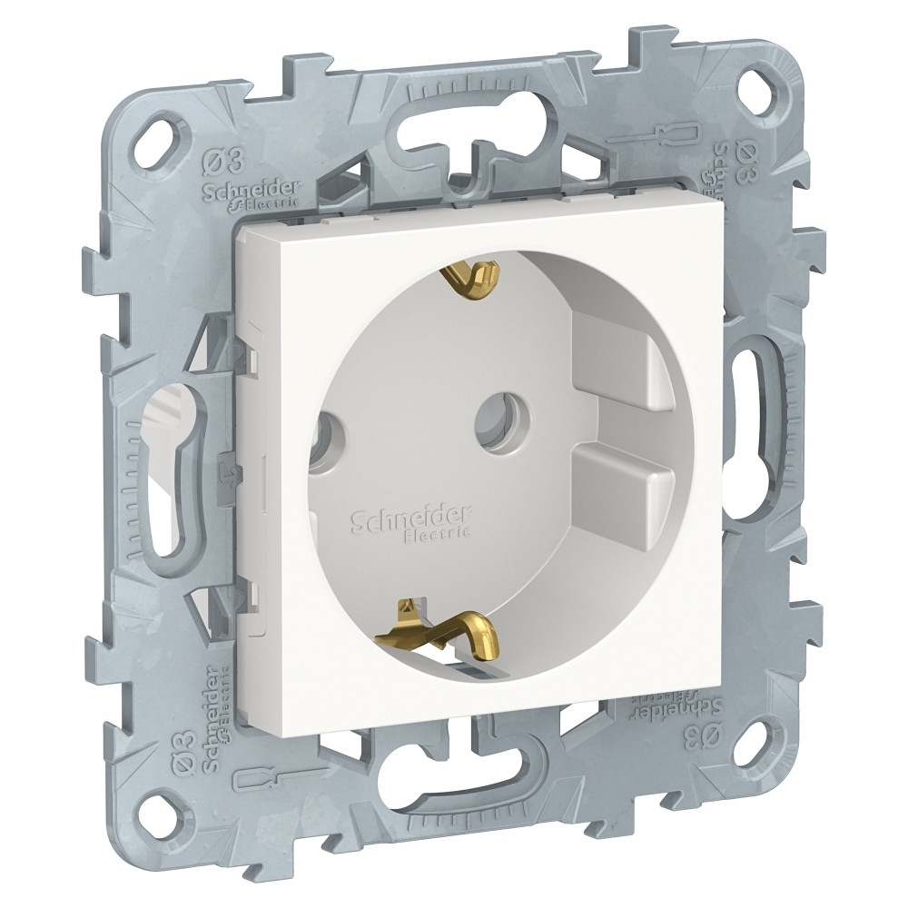 

Розетка Systeme Electric NU503718.4, 4шт, Белый