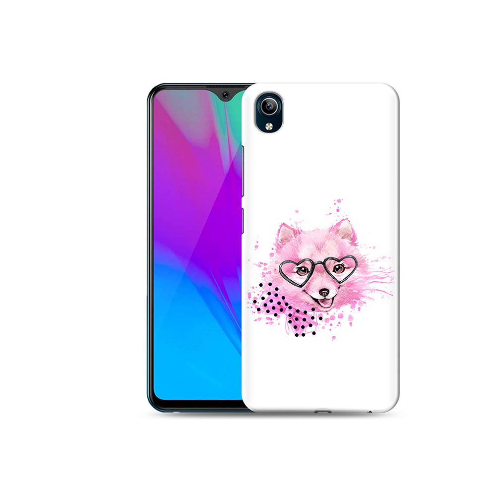 

Чехол MyPads Tocco для Vivo Y91C розовый волченок (PT156610.438.585), Прозрачный, Tocco