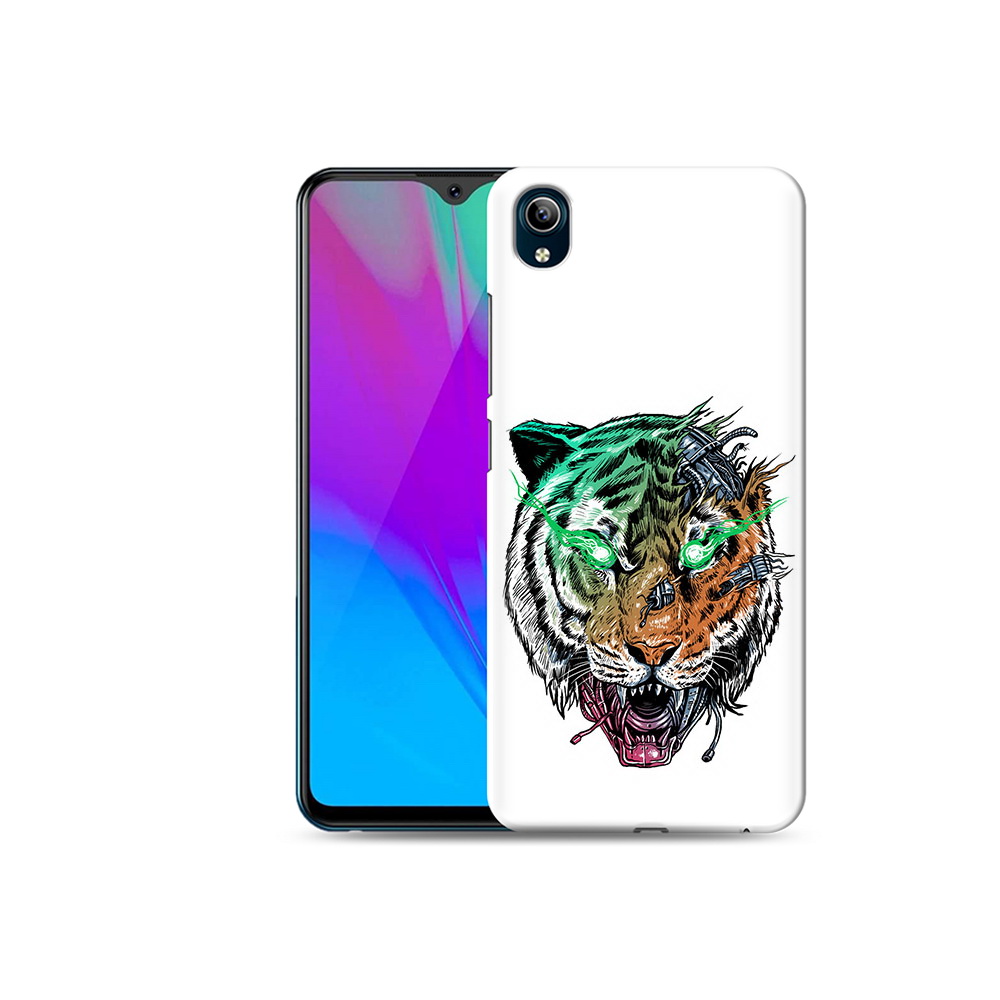 

Чехол MyPads Tocco для Vivo Y91C робо-тигр (PT156610.438.584), Прозрачный, Tocco