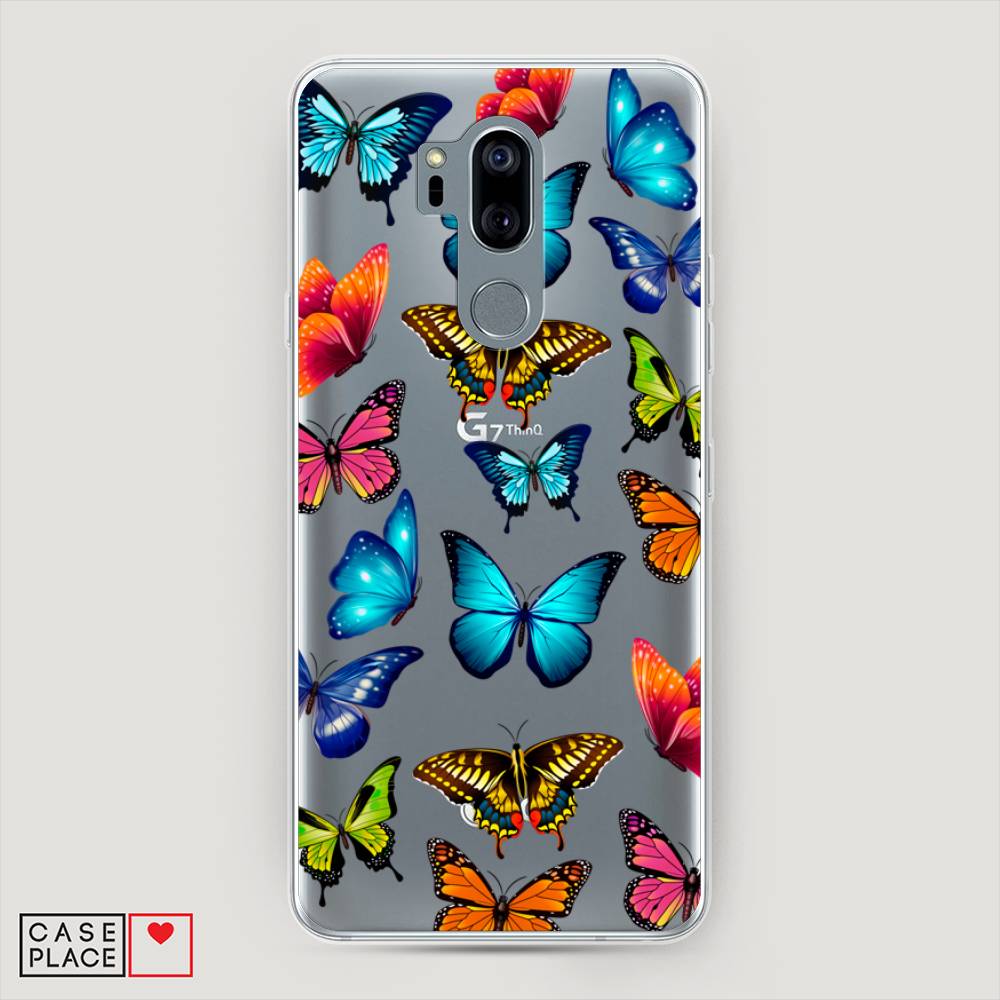

Чехол Awog "Разные бабочки" для LG G7 ThinQ
