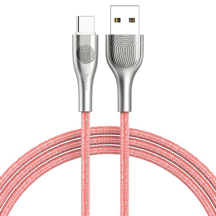 фото Кабель usb 2.0 a (m) - usb type-c (m) 1.2м hoco u59 enlightenment - красный