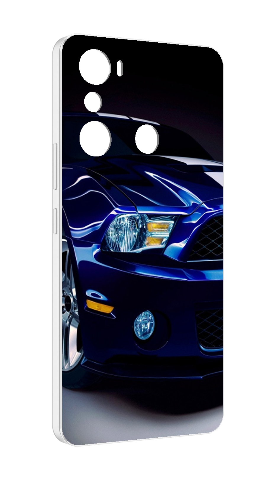 

Чехол MyPads Синяя-машина для Infinix Hot 20i, Прозрачный, Tocco