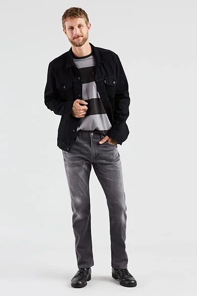 

Джинсы мужские Levi's 2950709330 серые W34/L30, Серый, 2950709330