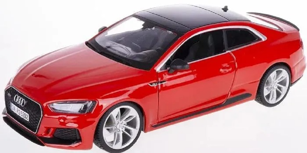 Машинка Bburago металлическая коллекционная 1:24 Audi RS 5 Coupe 18-21090 машинка металлическая bburago bugatti bolide 1 18 синяя 18 11047bu