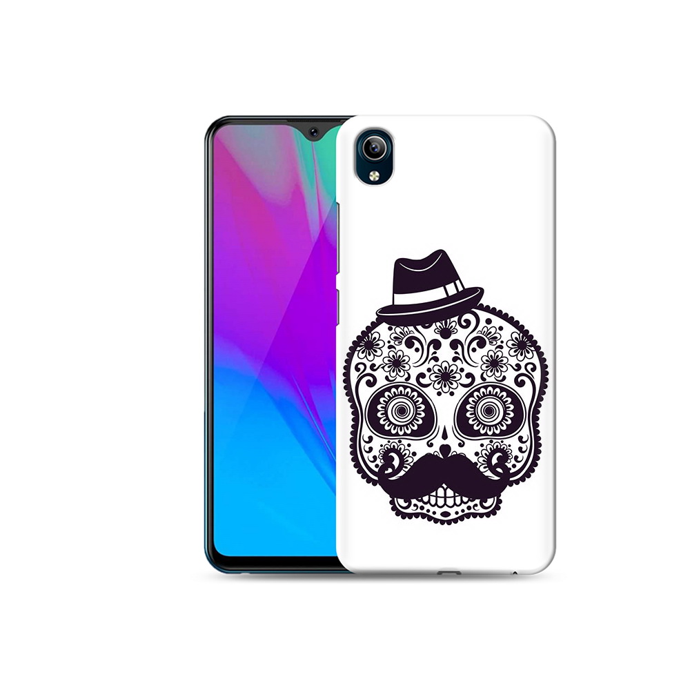 

Чехол MyPads Tocco для Vivo Y91C разрисованный скелет (PT156610.438.575), Прозрачный, Tocco