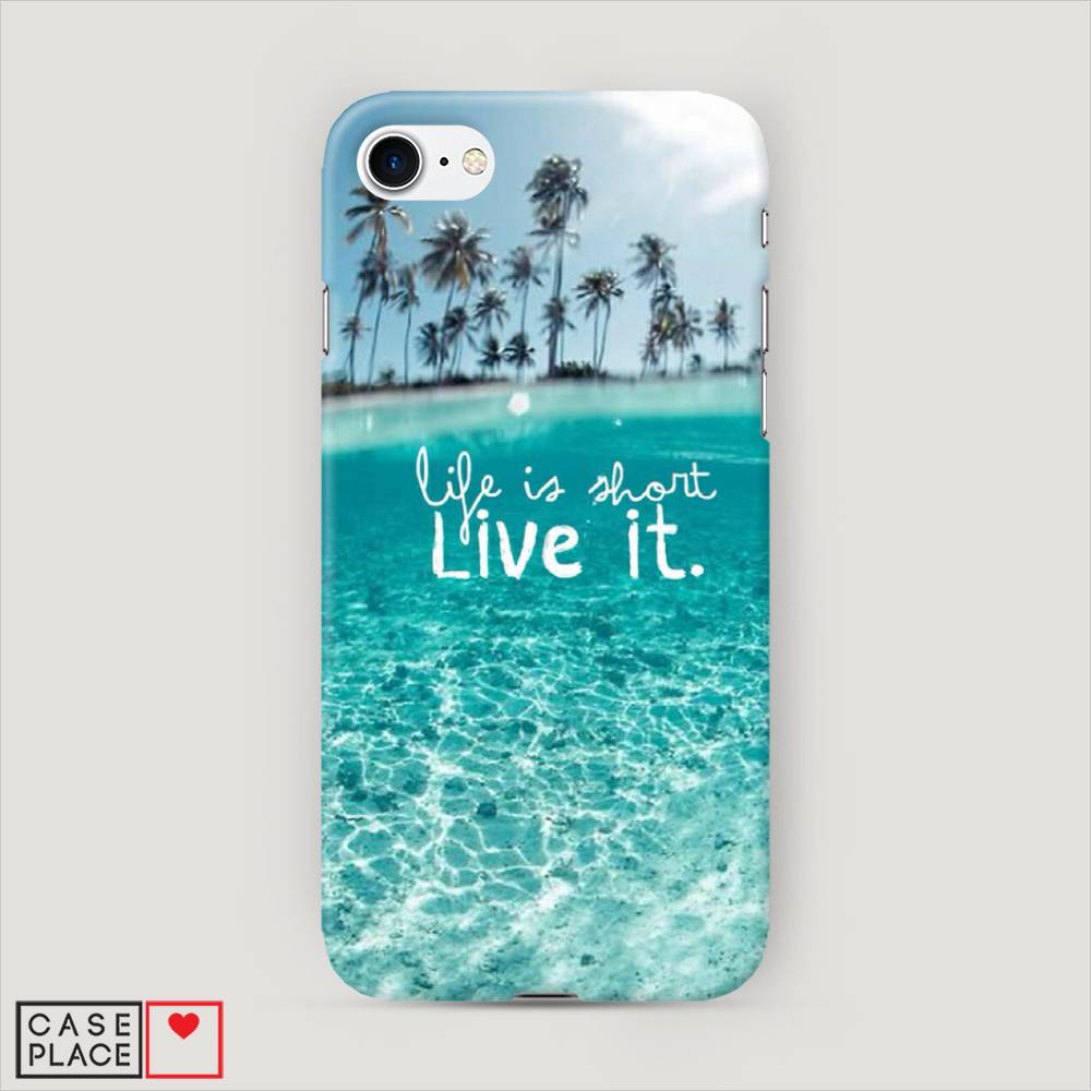 

Пластиковый чехол "Live it" на Apple iPhone SE 2020, 12420-5