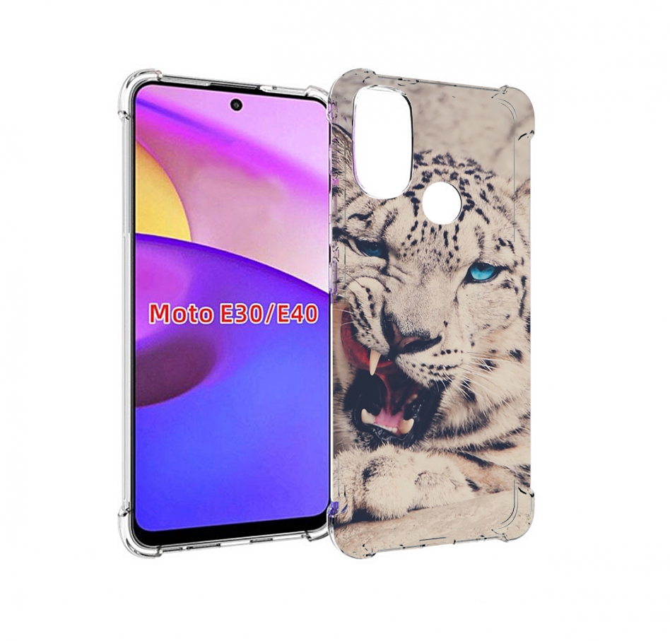 

Чехол бампер MyPads Барсюня для Motorola Moto E30., Прозрачный, Tocco