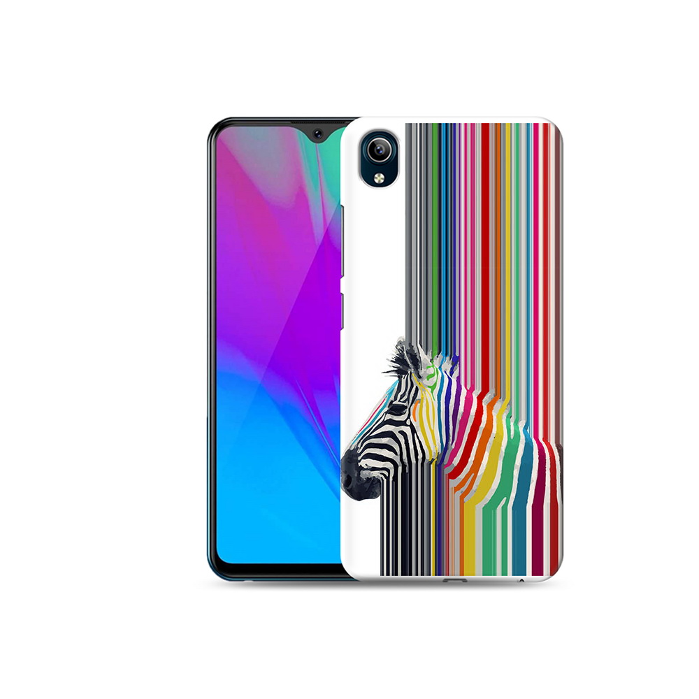 

Чехол MyPads Tocco для Vivo Y91C радужная зебра (PT156610.438.565), Прозрачный, Tocco