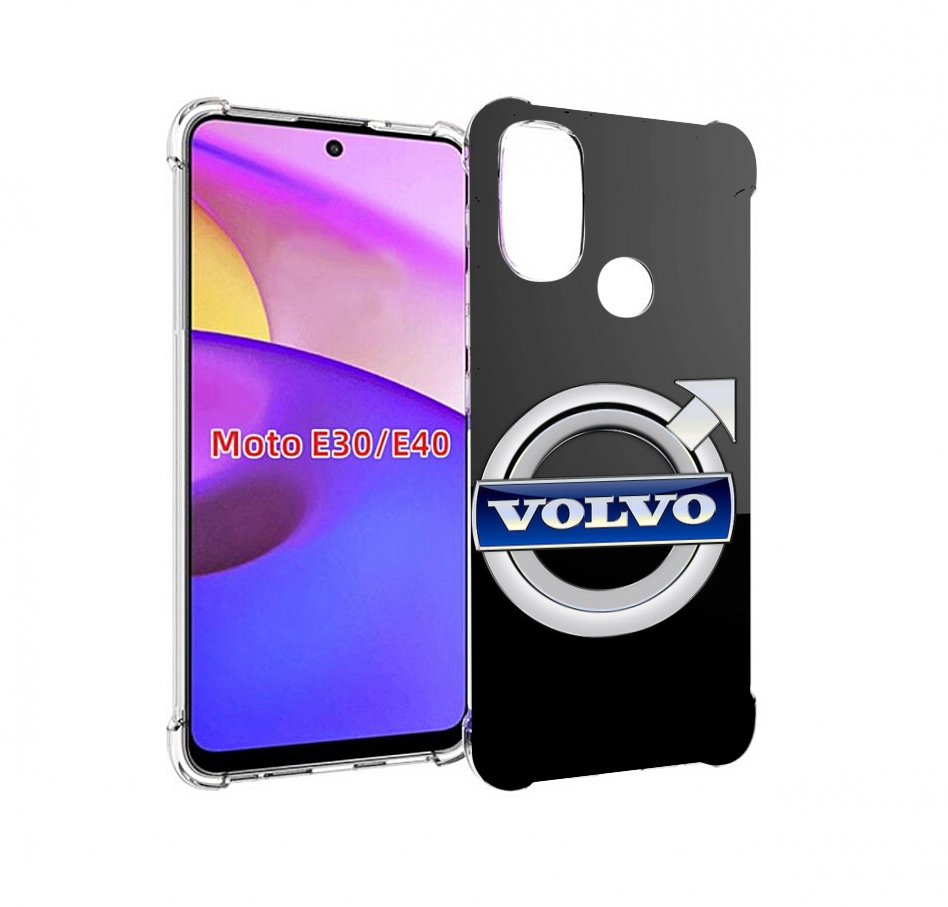 

Чехол бампер MyPads volco вольво 2 мужской для Motorola Moto E30, Прозрачный, Tocco