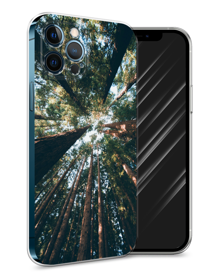

Чехол Awog на Apple iPhone 12 Pro Max / Айфон 12 Pro Max "Лес 18", Разноцветный, 12750-4