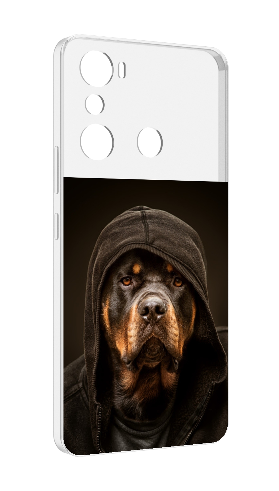 

Чехол MyPads Пес-барбос для Infinix Hot 20i, Прозрачный, Tocco
