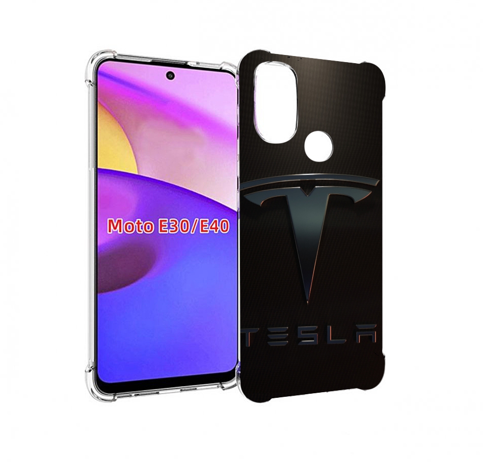 

Чехол бампер MyPads tesla тесла 3 для Motorola Moto E30., Прозрачный, Tocco