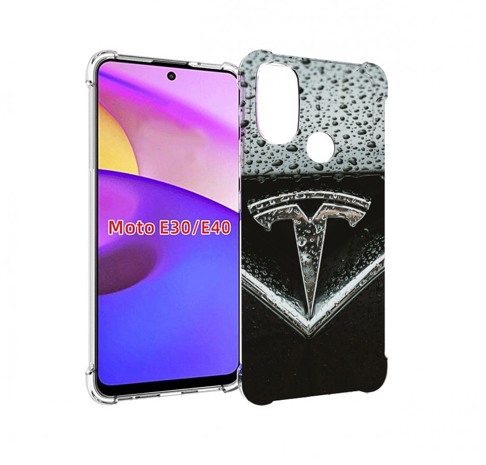 

Чехол бампер MyPads tesla тесла 1 для Motorola Moto E30., Прозрачный, Tocco