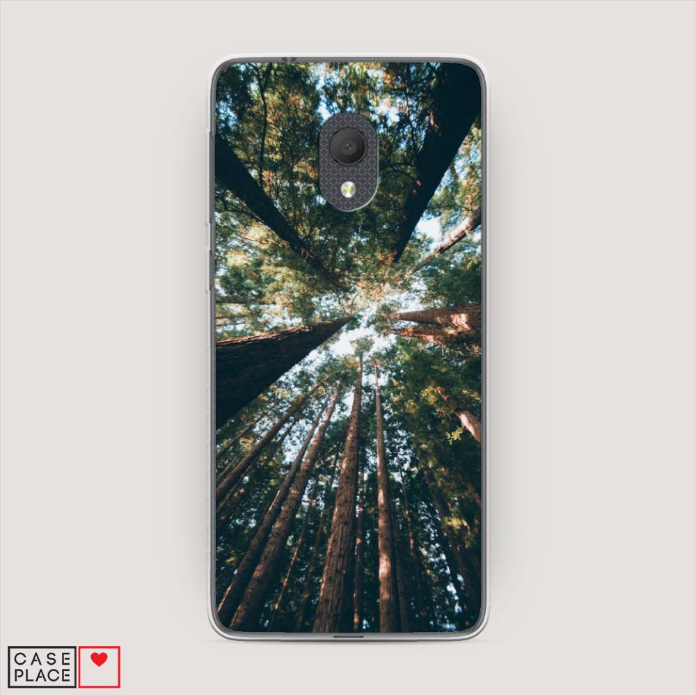 

Чехол Awog на Alcatel 1C 5003D (2019) / Алкатель 1C 5003D (2019) "Лес 18", 170650-4