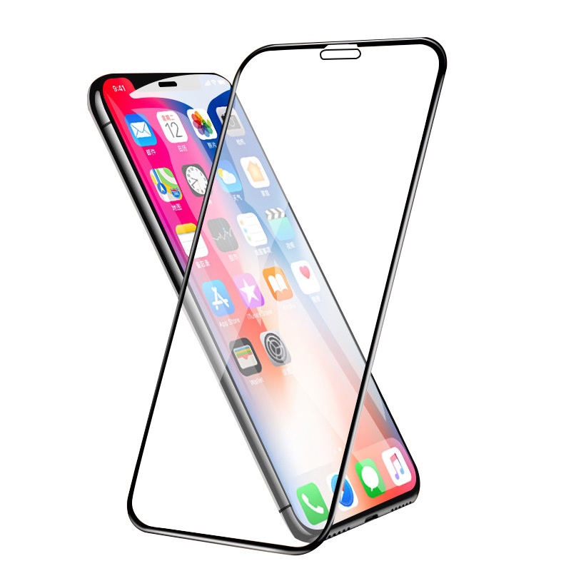 

Защитное стекло Tiger Glass для iPhone XR 6.1 3D с черной рамкой, XR 6.1 3D