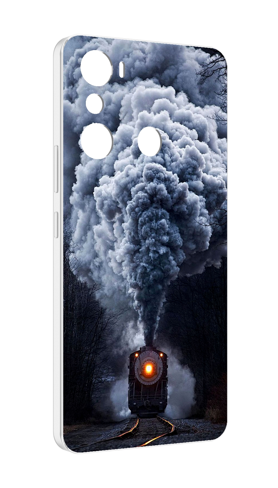 

Чехол MyPads Паровоз для Infinix Hot 20i, Прозрачный, Tocco