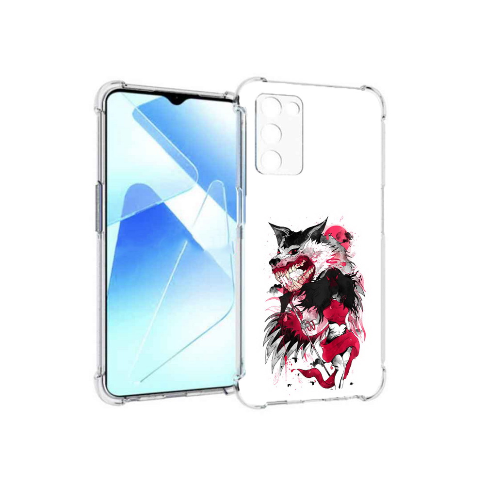 

Чехол MyPads Tocco для Infinix Zero X Pro красная шапочка, Прозрачный, Tocco