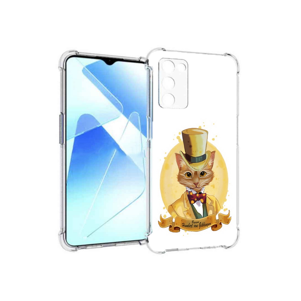 

Чехол MyPads Tocco для Infinix Zero X Pro кот юрист, Прозрачный, Tocco
