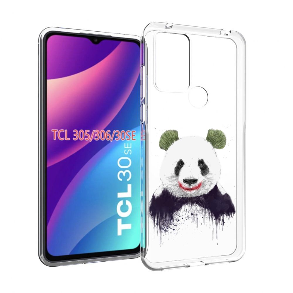 

Чехол MyPads панда джокер для TCL 30SE/305/306/30E, Tocco