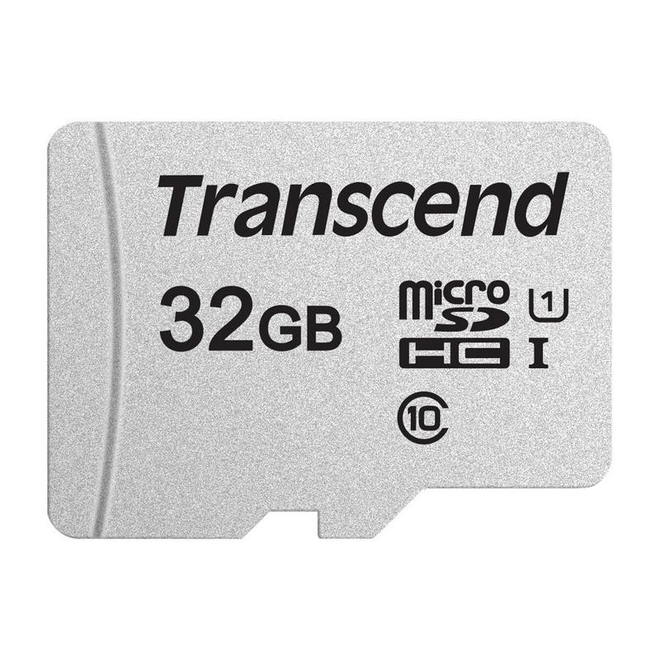 Карта памяти Transcend 300S microSDHC 32Gb UHS-I Cl10 адаптер TS32GUSD300S-A 57700₽