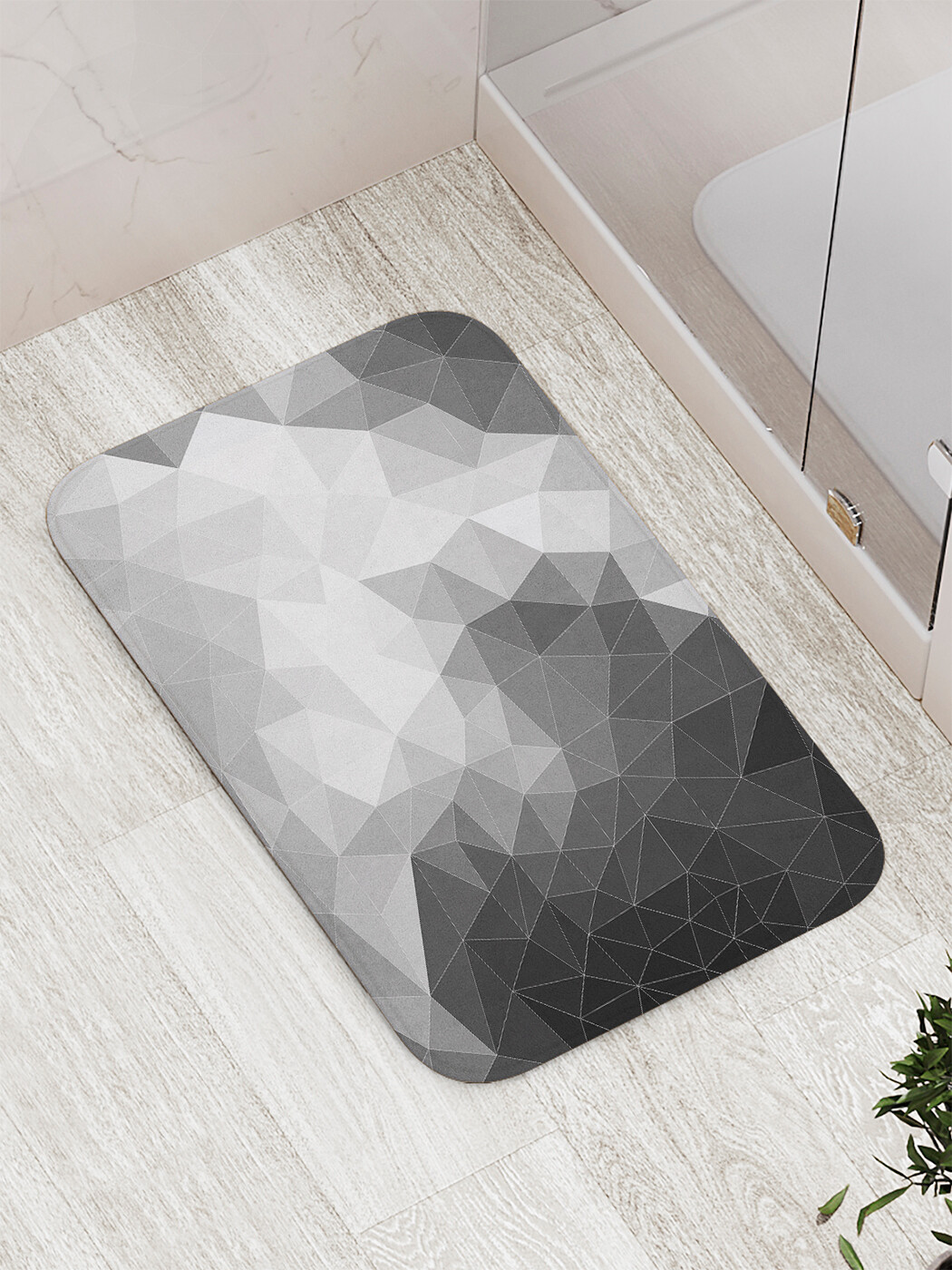 

Коврик противоскользящий для ванной, сауны, бассейна, 77х52 см bath_60847 JoyArty