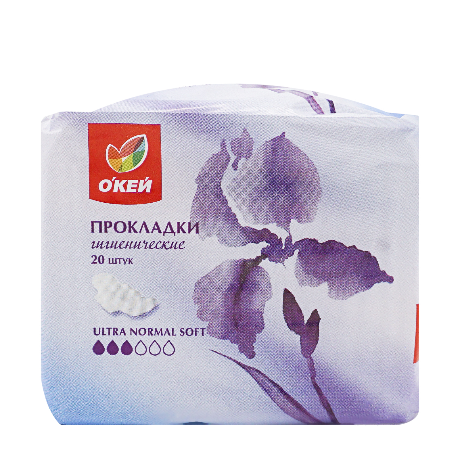 Гигиенические прокладки О'Кей Ultra Normal Soft 20 шт