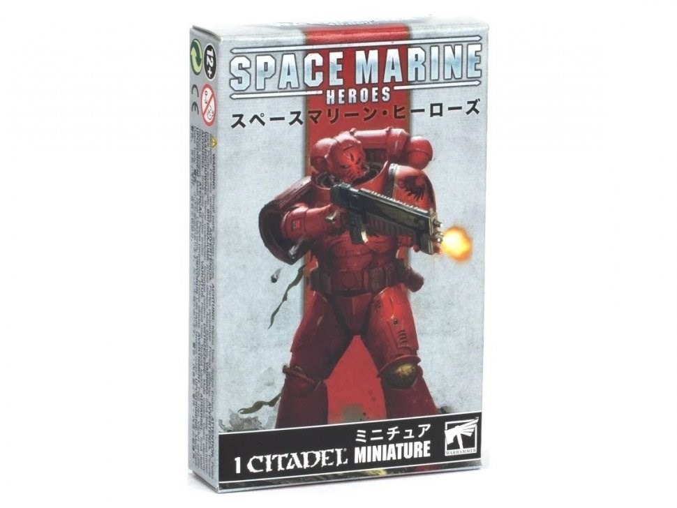 

Случайная миниатюра для игры Games Workshop Warhammer 40000: Space Marine Heroes SMH-09, Space Marine Heroes - Blood Angels Collection Two Blind Box